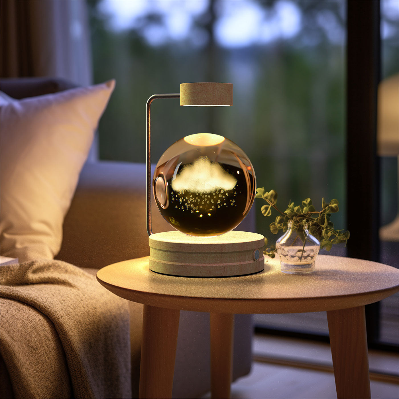 Cosmic Crystal Night Light