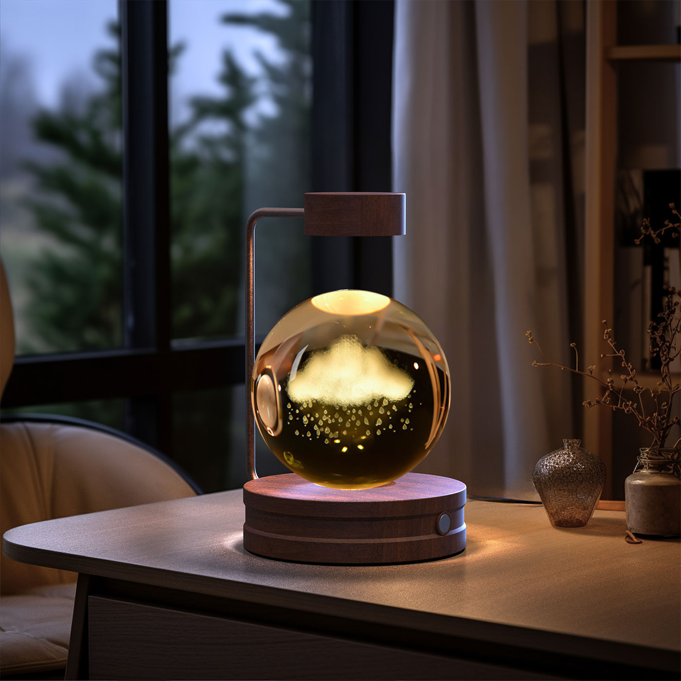 Cosmic Crystal Night Light