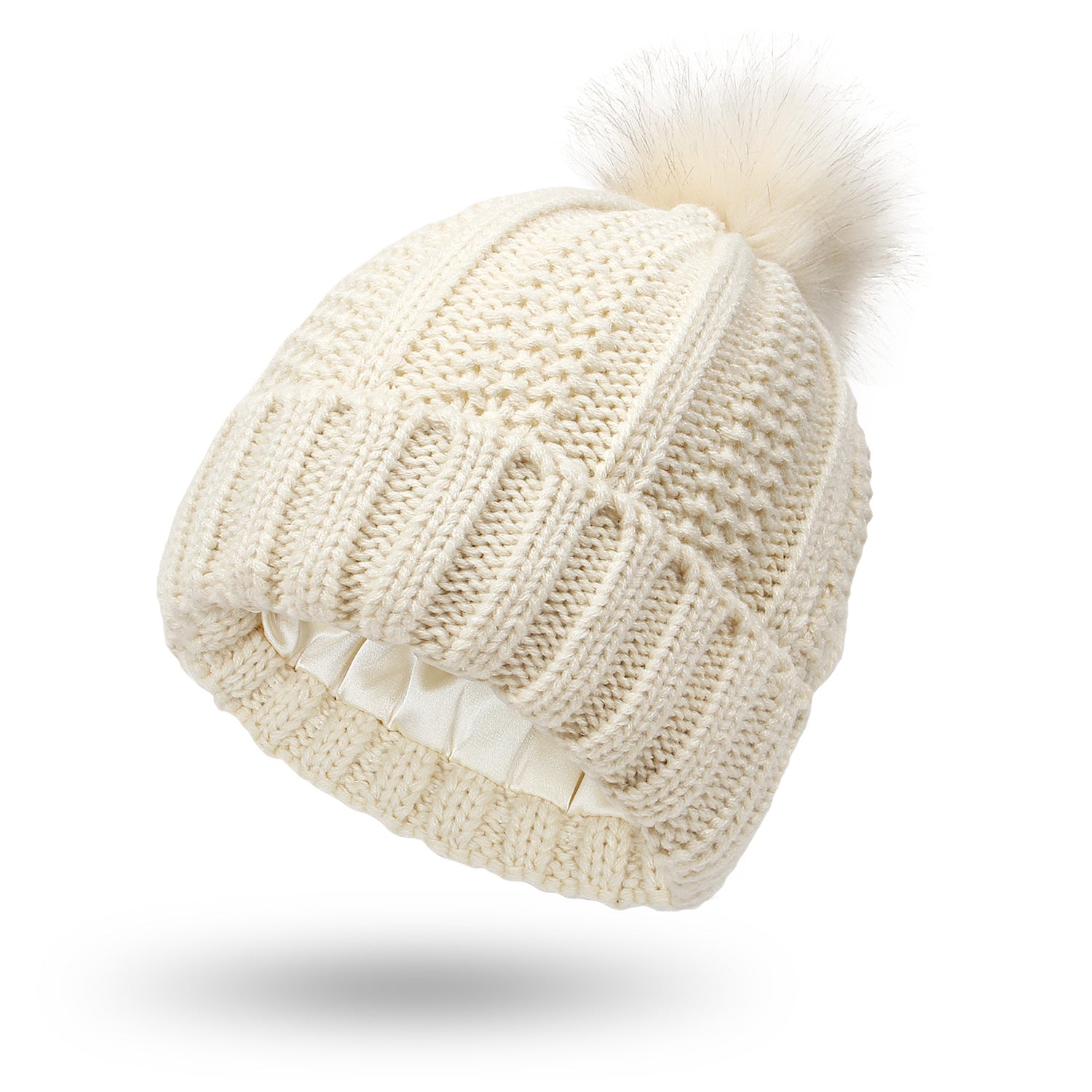 Women’s Pom Pom Knit Beanie