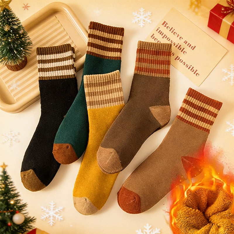 10-Pair Thick Winter Socks