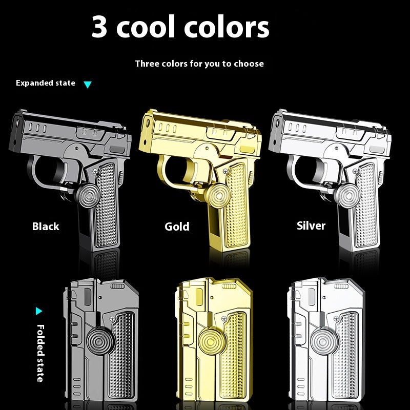 Multifunctional Folding Double-form Decompression Helicopter Shooter Lighter