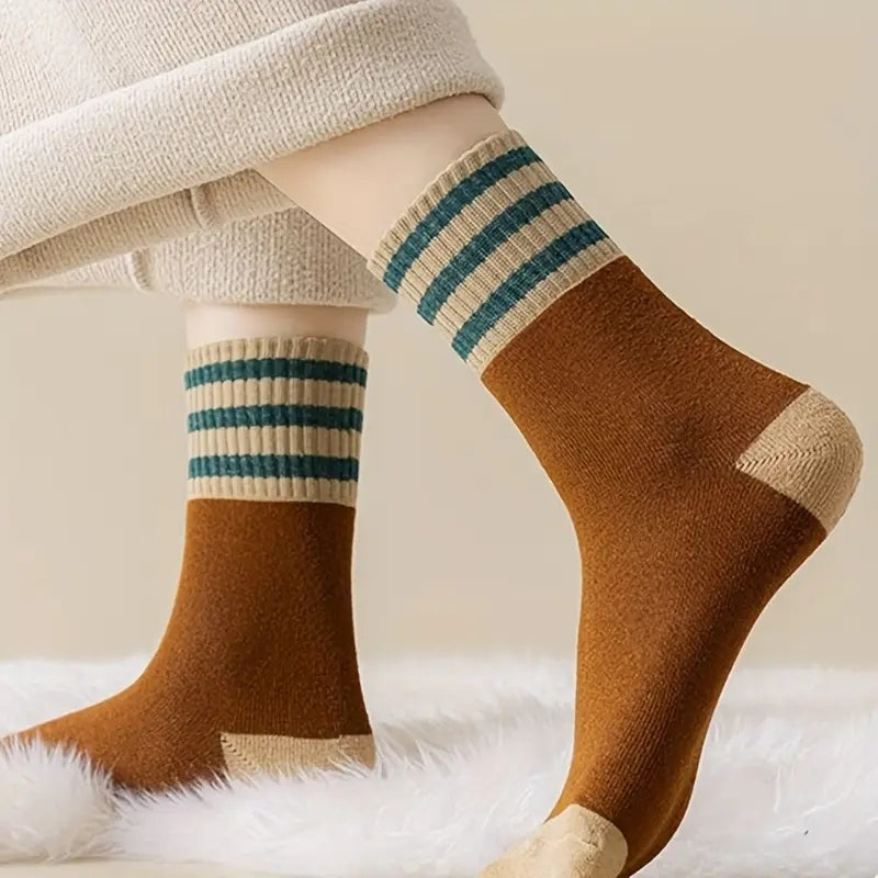 10-Pair Thick Winter Socks