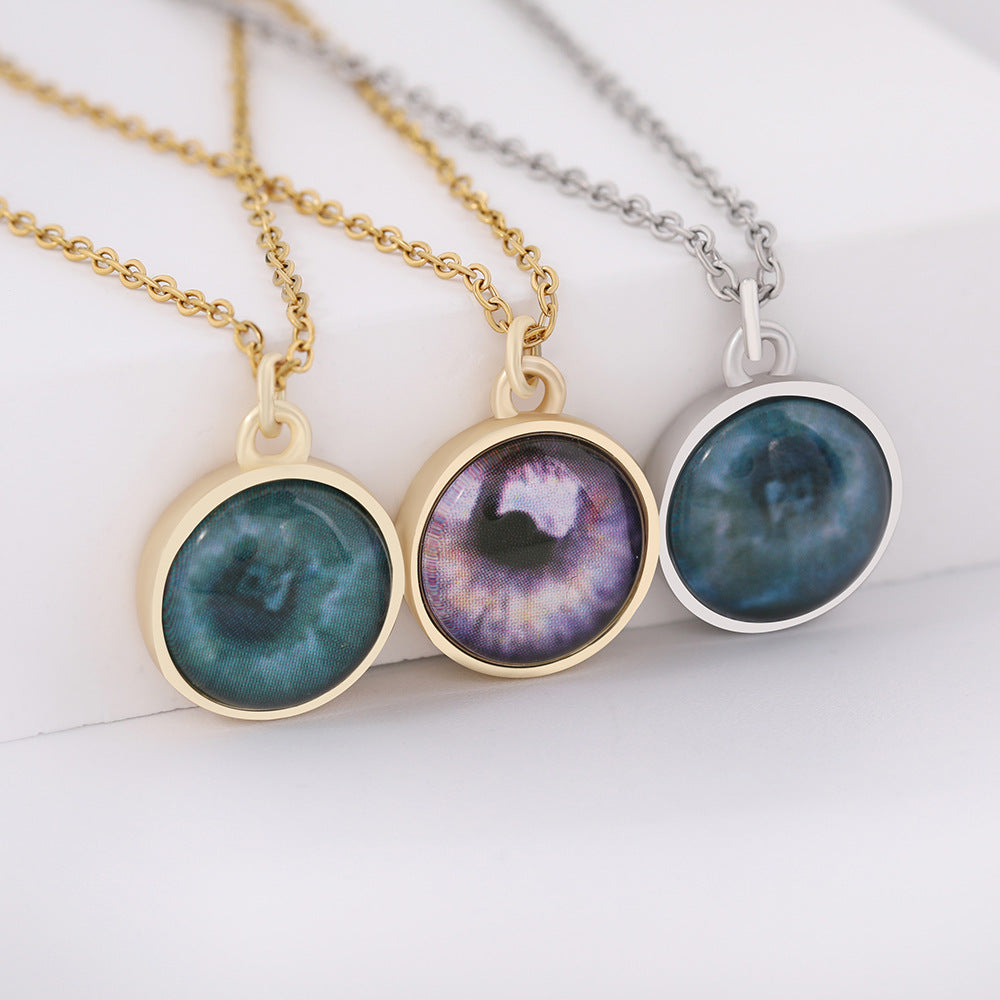 Custom Iris Necklace