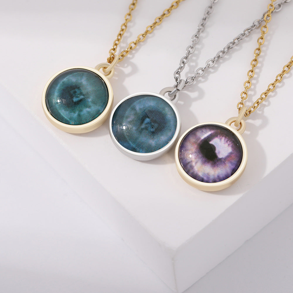 Custom Iris Necklace