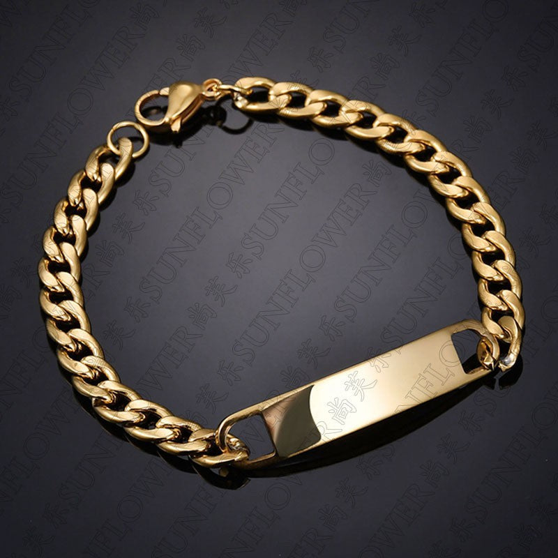Engraved Eye Bracelet