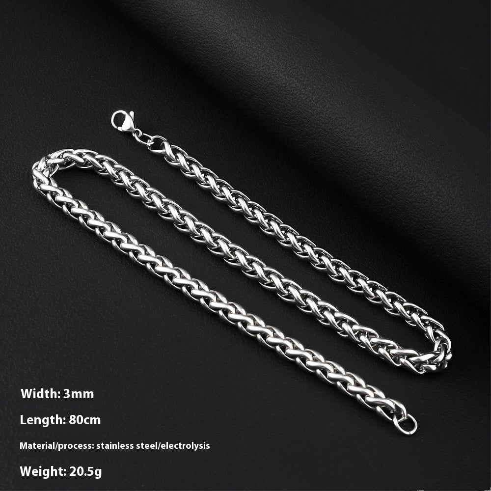 Men's Hip Hop Cool Keel Chain Necklace
