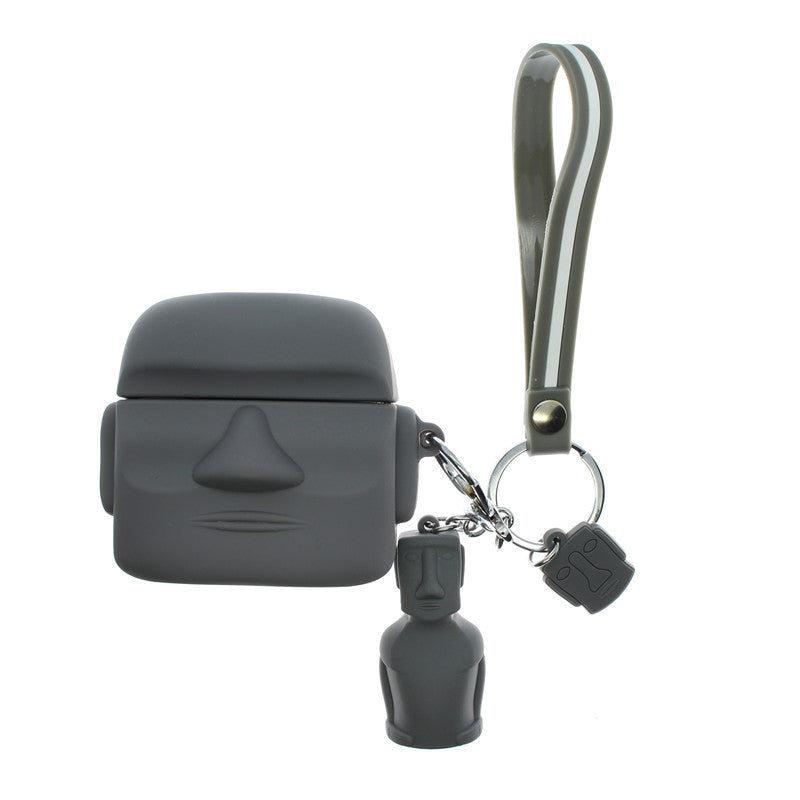 Stone Statue Wireless Bluetooth Protective Shell Earphone Cover