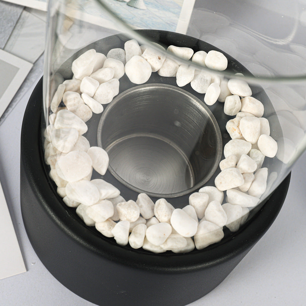 Mini Real-Flame Table Fireplace