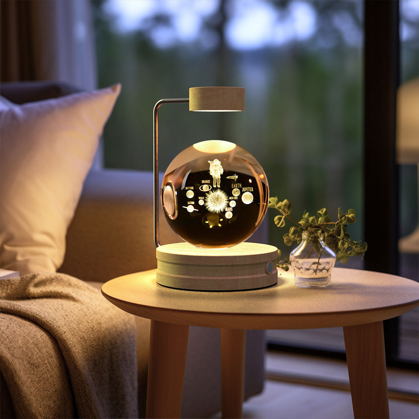 Cosmic Crystal Night Light