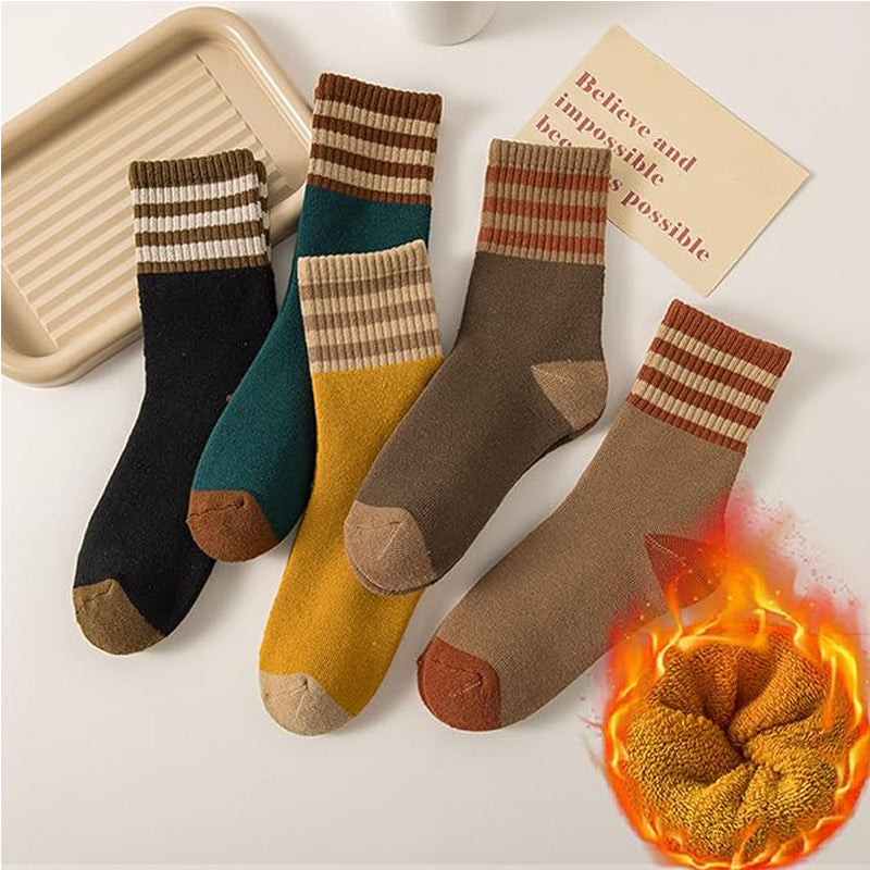 10-Pair Thick Winter Socks