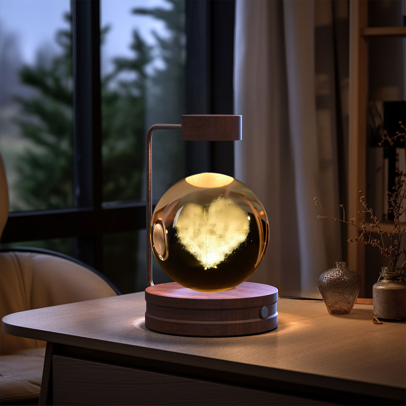 Cosmic Crystal Night Light