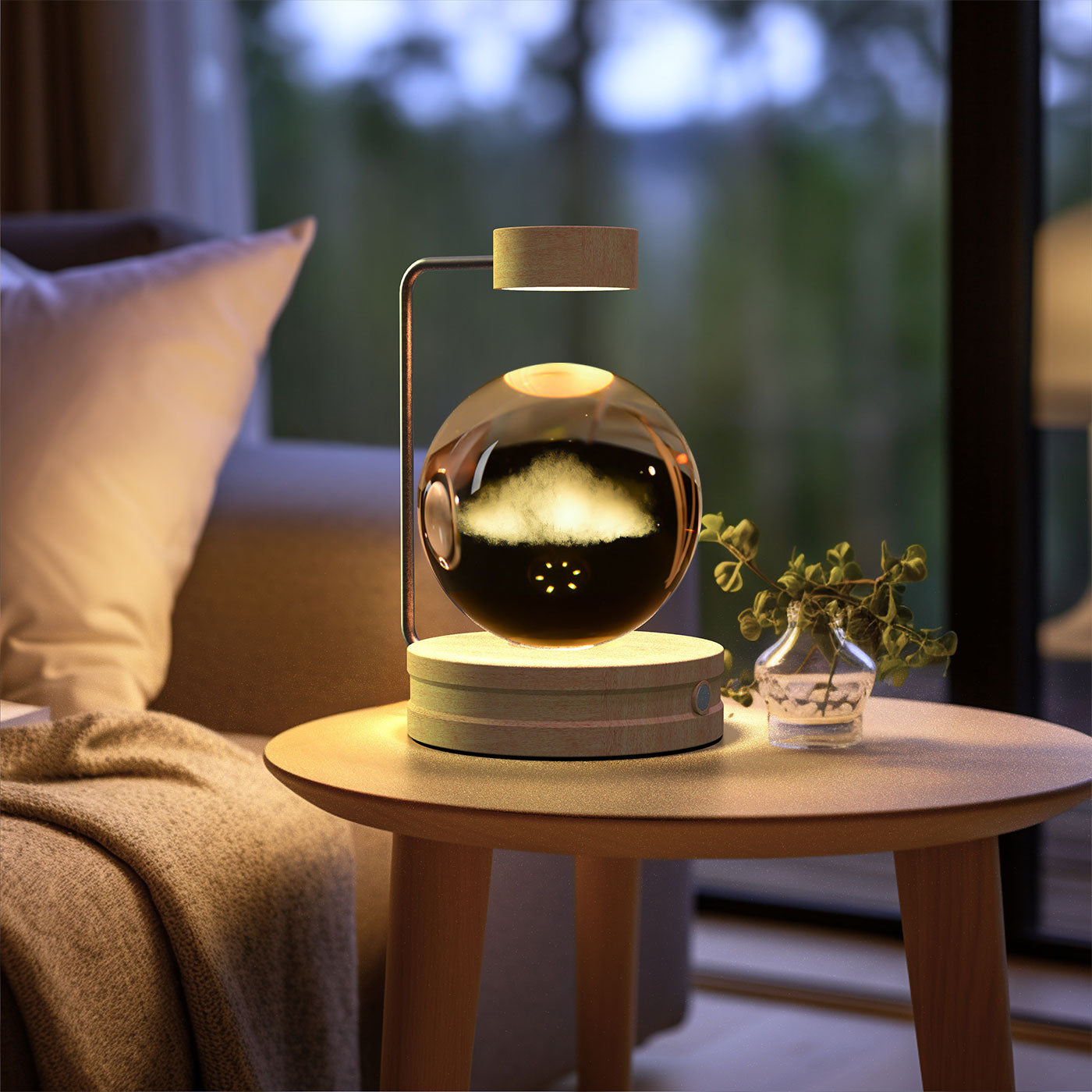 Cosmic Crystal Night Light