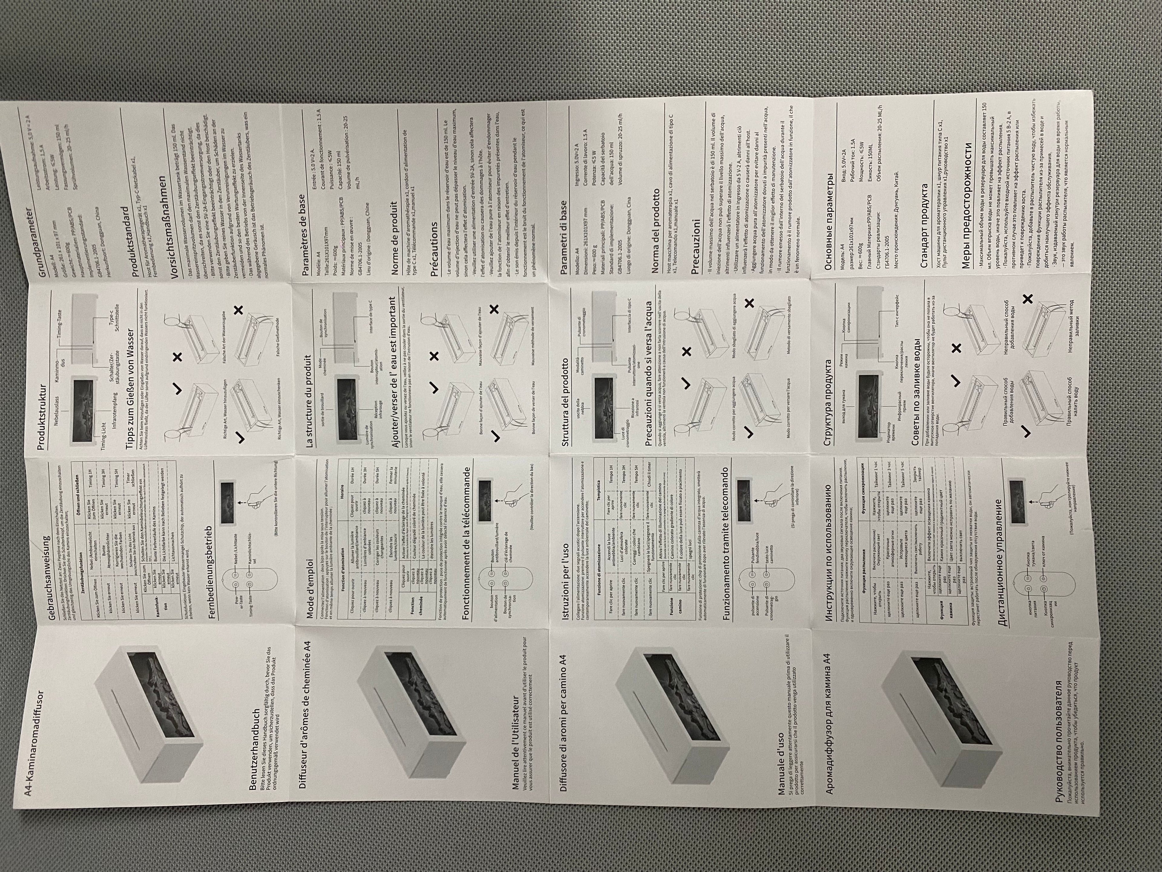 Flame Effect Aroma Diffuser