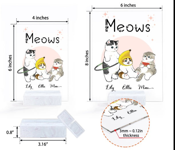 Acrylic Music Night Light