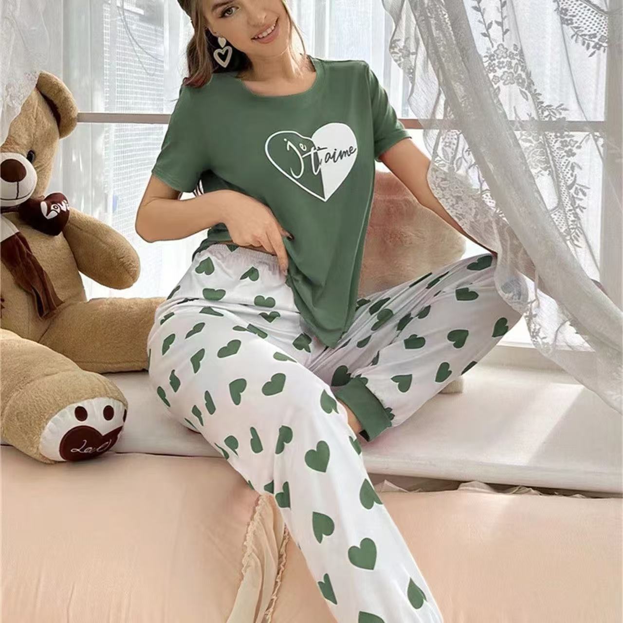 Casual And Comfortable Pajama Set