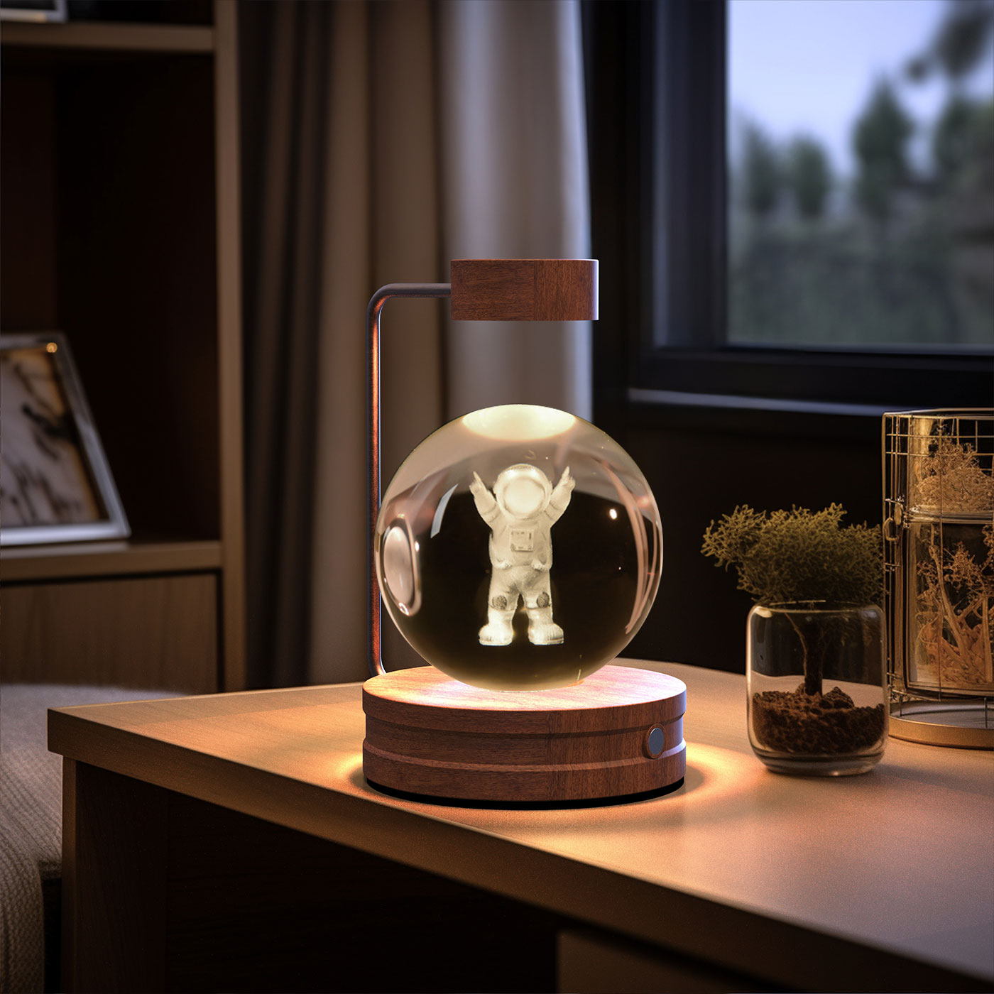 Cosmic Crystal Night Light