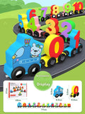 Magnetic Alphabet &amp; Number Train Toy