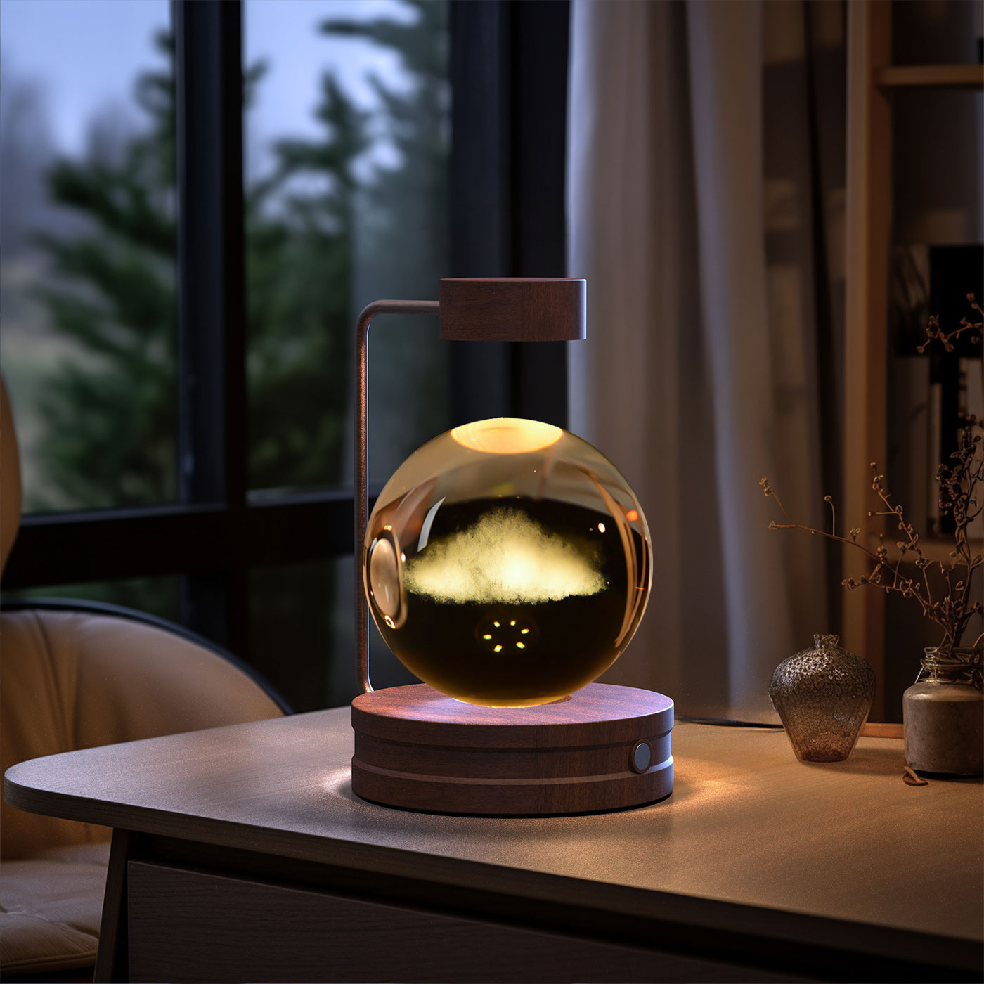 Cosmic Crystal Night Light