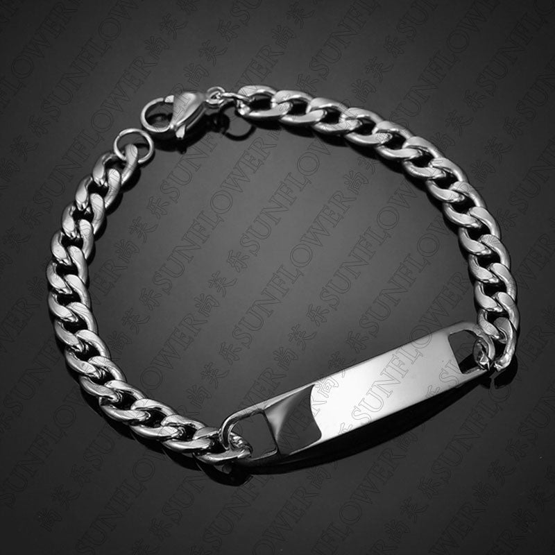 Engraved Eye Bracelet