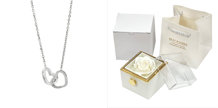 Valentine Rotating Rose Gift Box