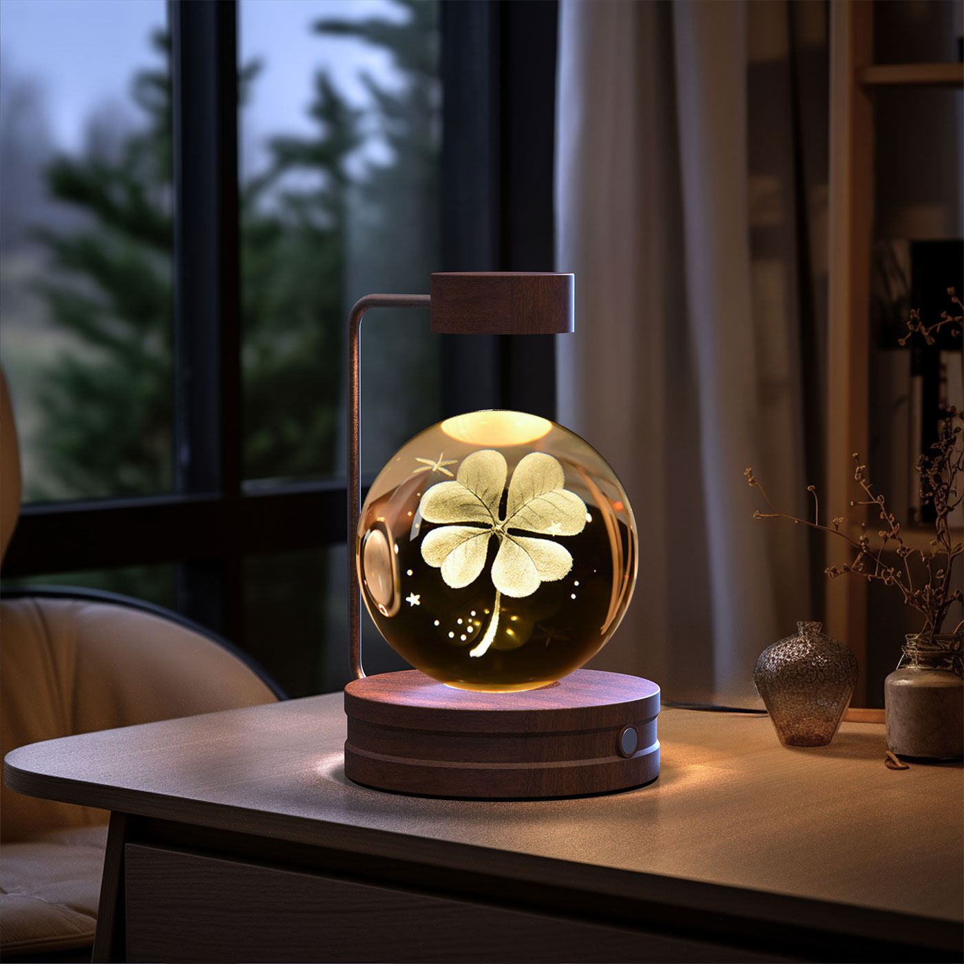 Cosmic Crystal Night Light
