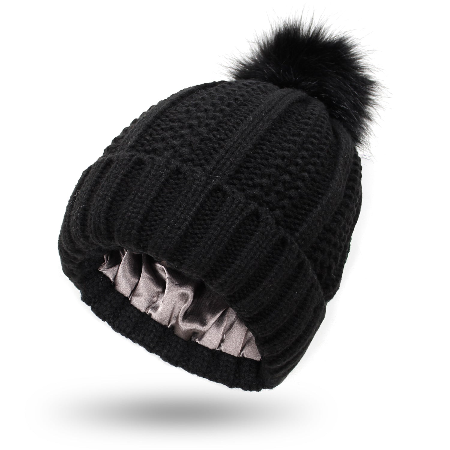 Women’s Pom Pom Knit Beanie