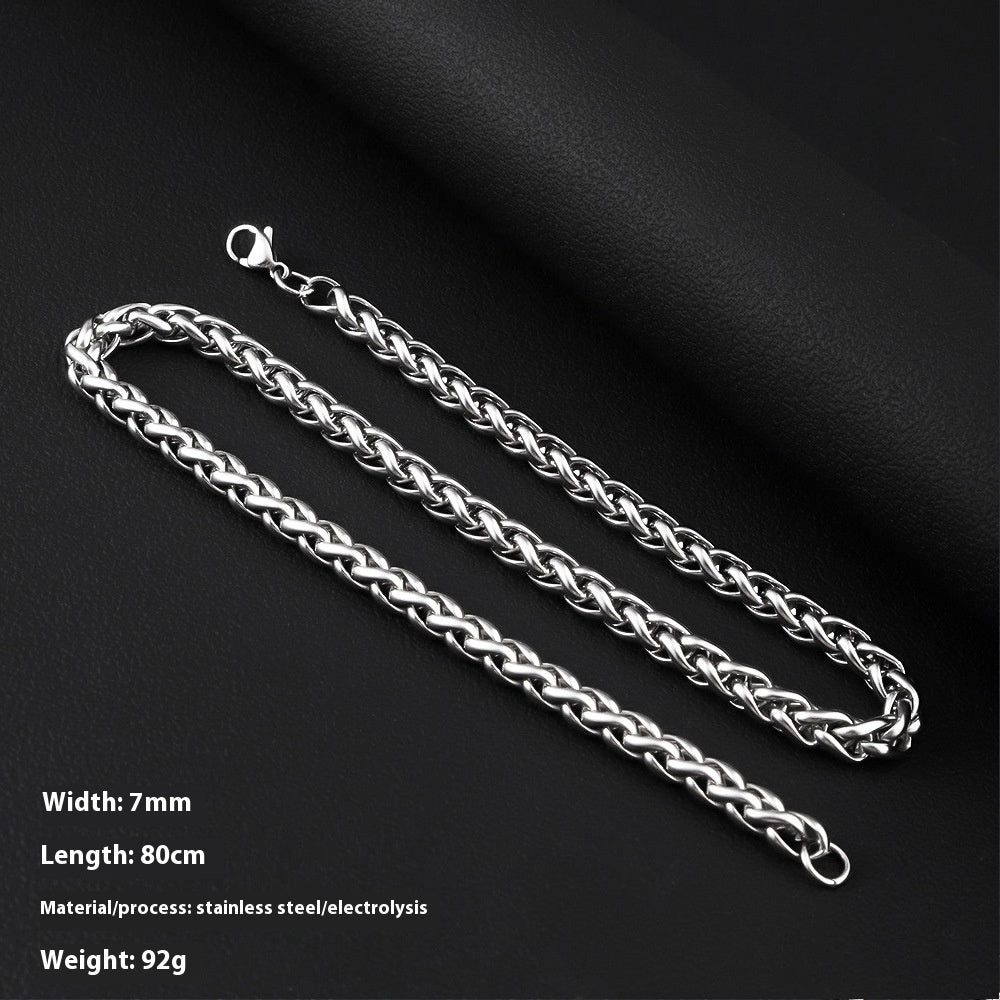 Men's Hip Hop Cool Keel Chain Necklace