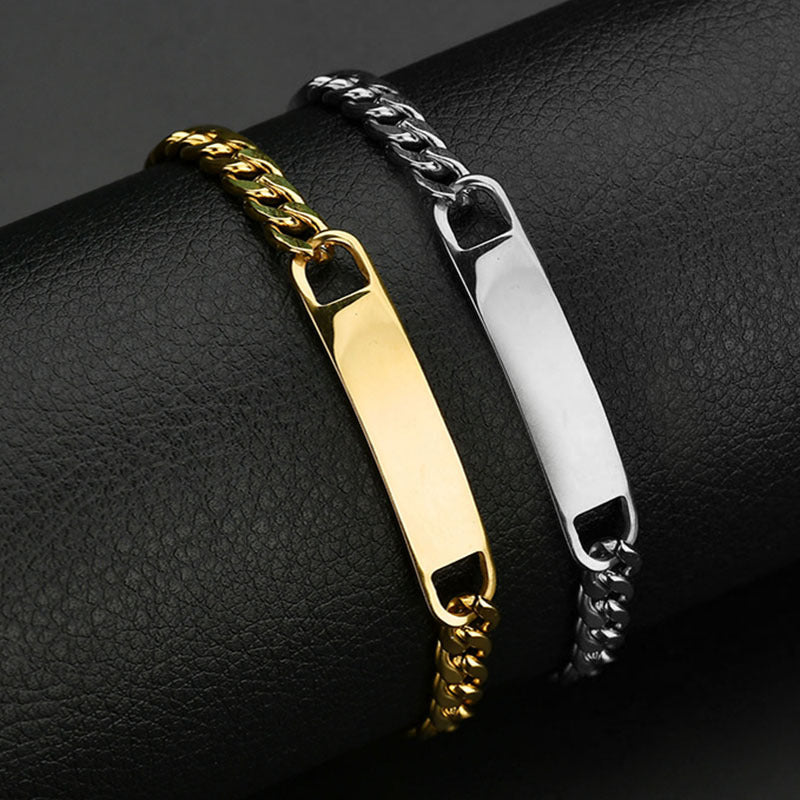 Engraved Eye Bracelet