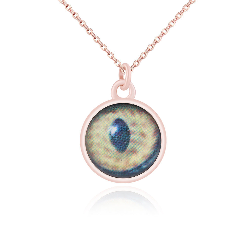 Custom Iris Necklace