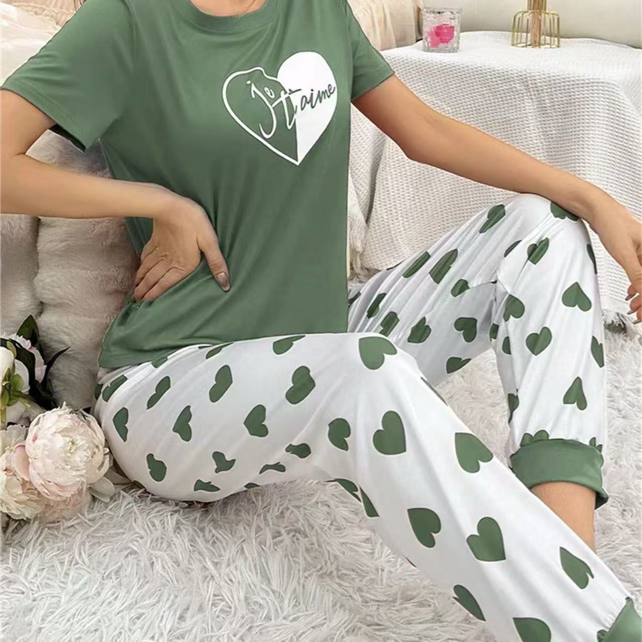 Casual And Comfortable Pajama Set