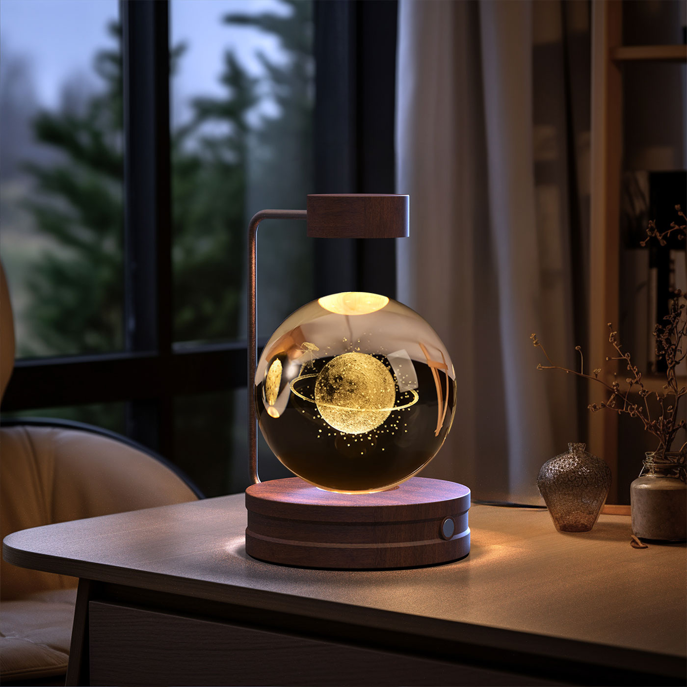 Cosmic Crystal Night Light