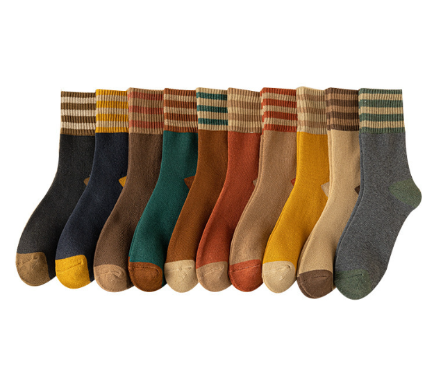 10-Pair Thick Winter Socks