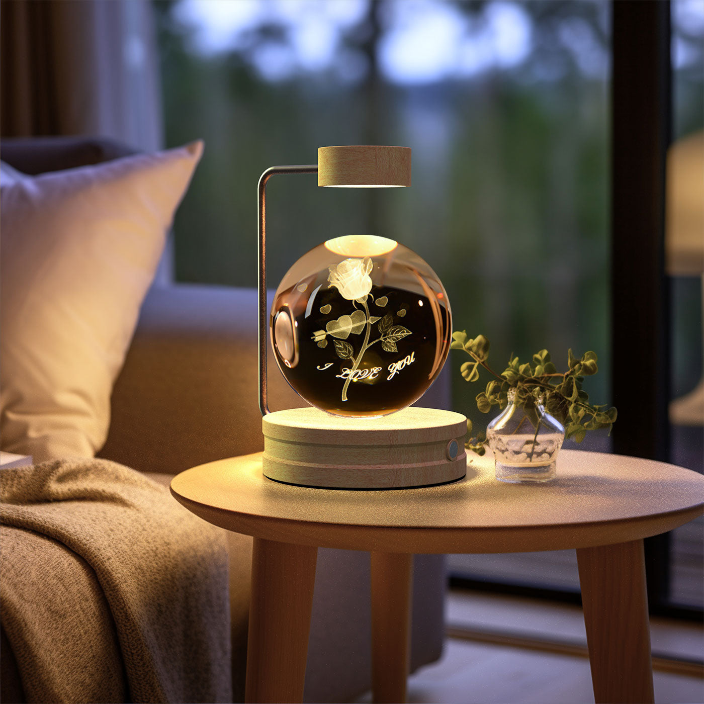 Cosmic Crystal Night Light