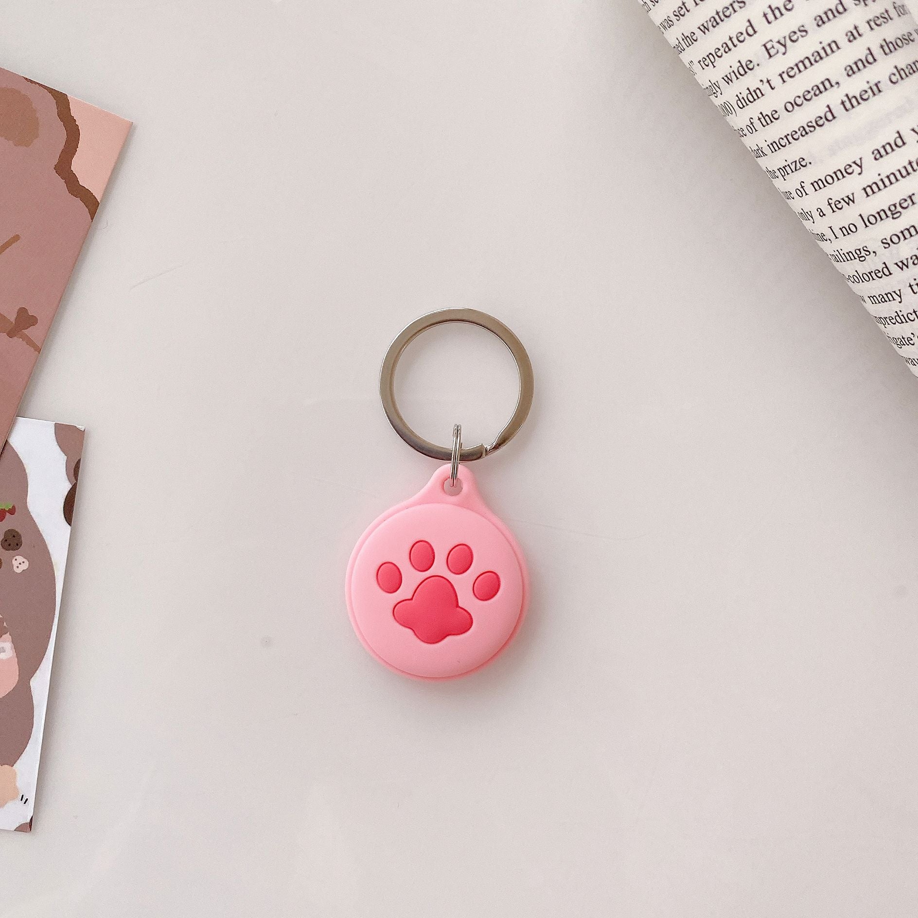 Cute Cartoon Silicone Case Airtag Protective Case Locator Applicable Tracker