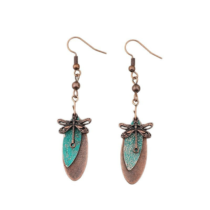 Retro Bohemian Dragonfly Pendant