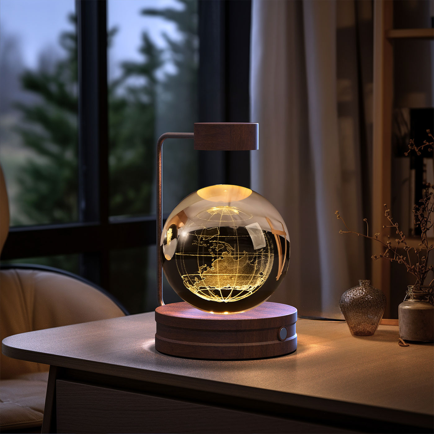 Cosmic Crystal Night Light