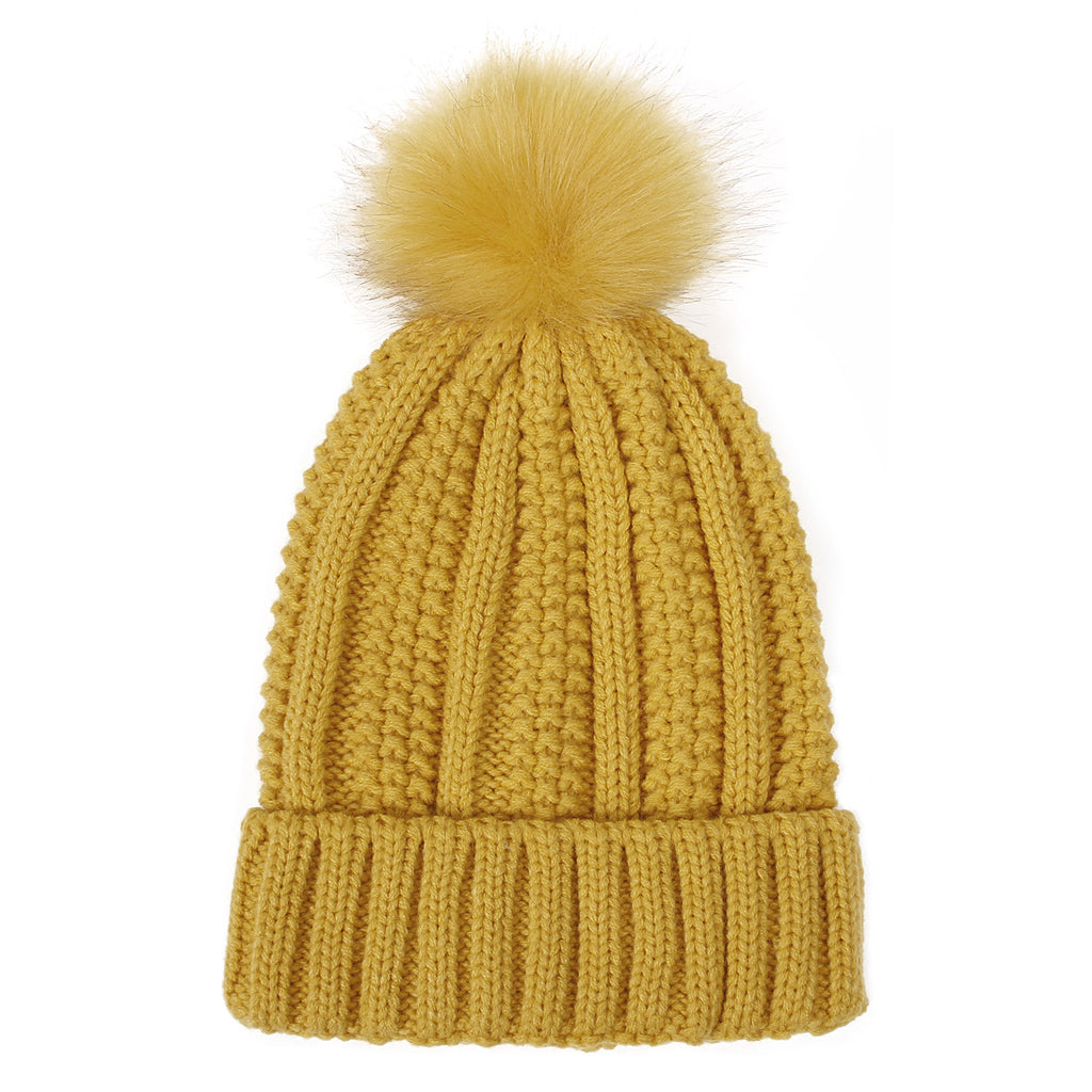 Women’s Pom Pom Knit Beanie