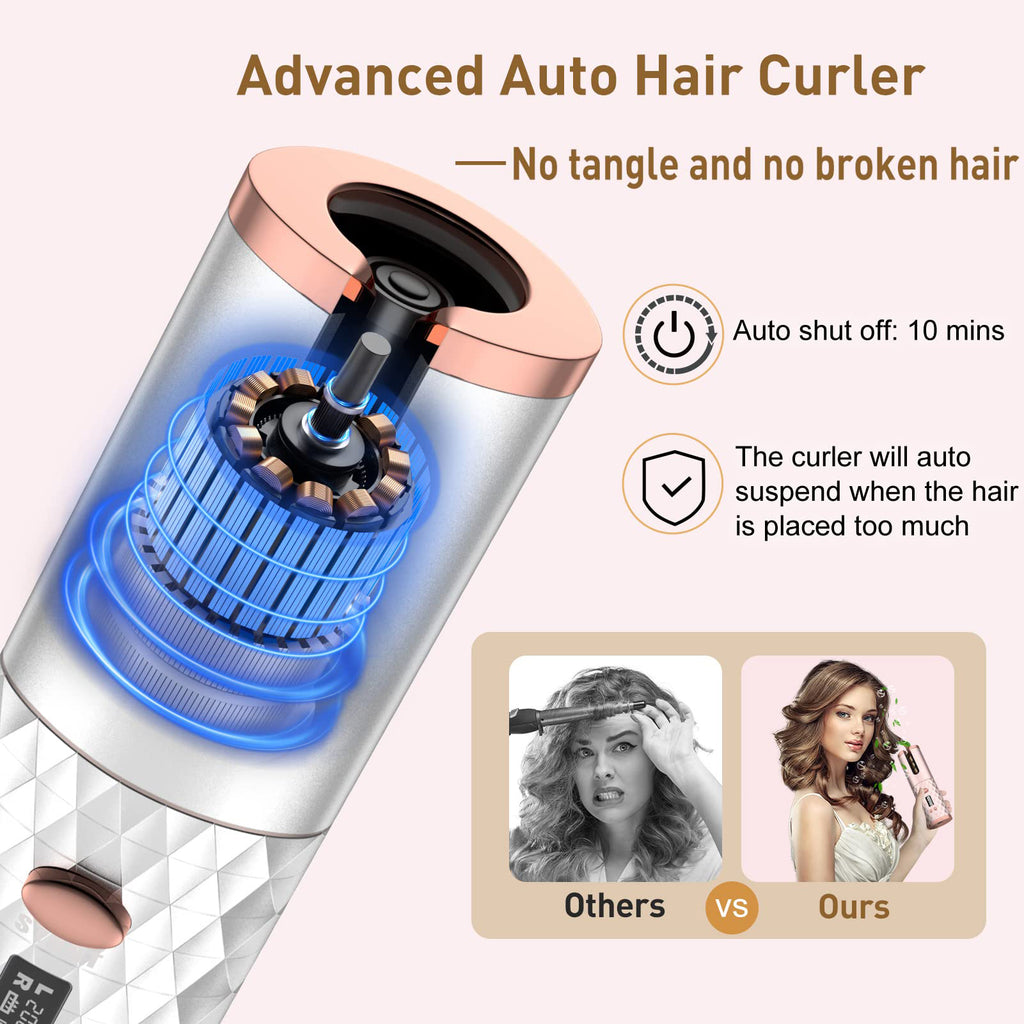 USB Rechargeable Hair Curler