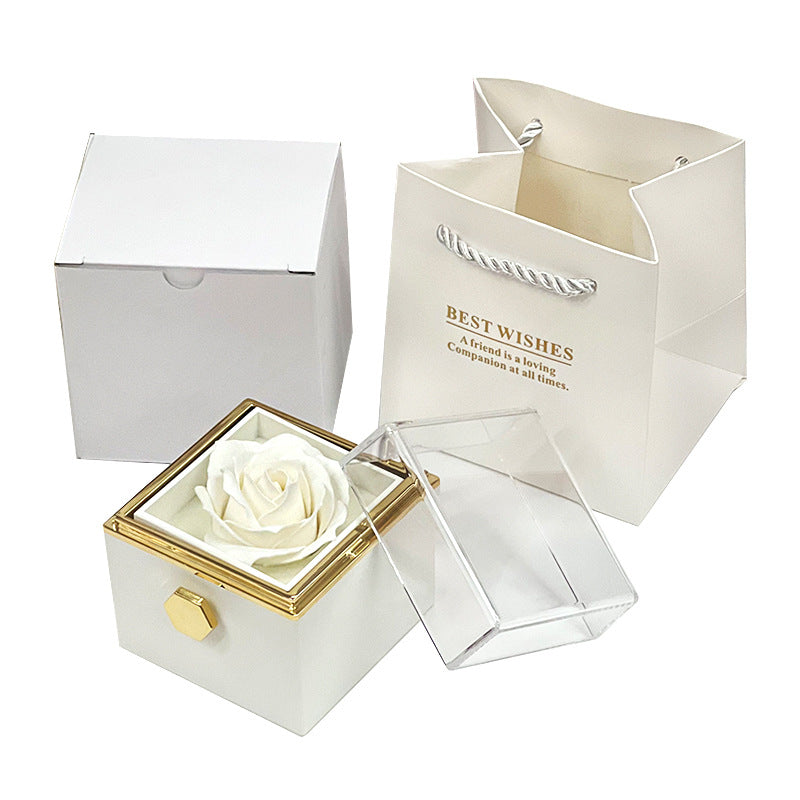 Valentine Rotating Rose Gift Box