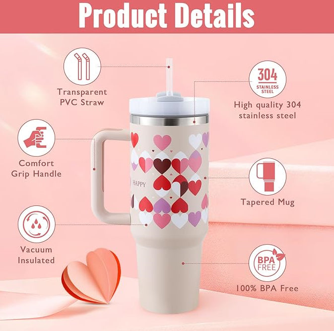 40oz Stainless Steel Travel Tumbler