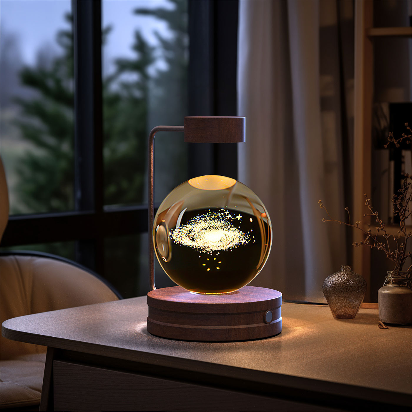 Cosmic Crystal Night Light