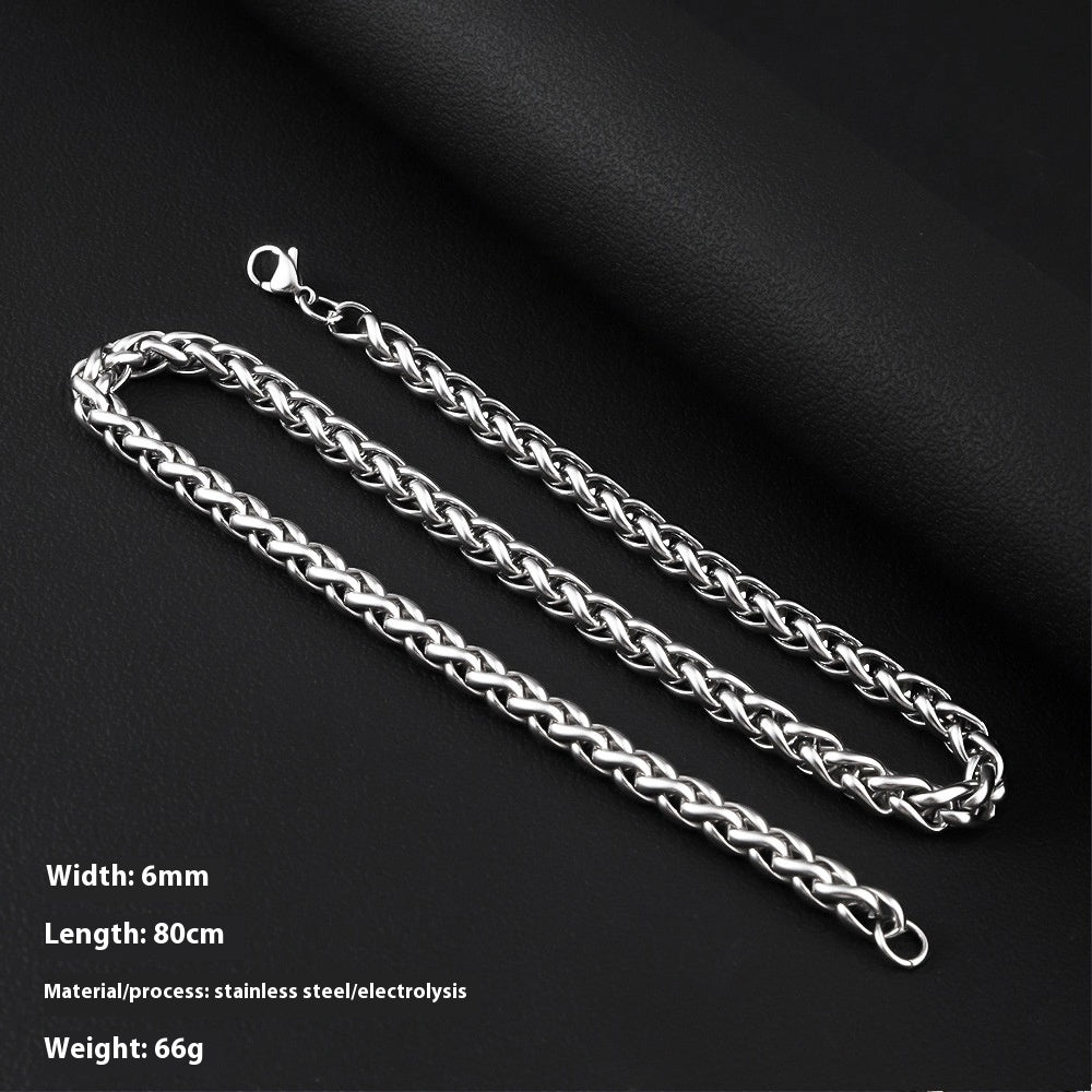 Men's Hip Hop Cool Keel Chain Necklace