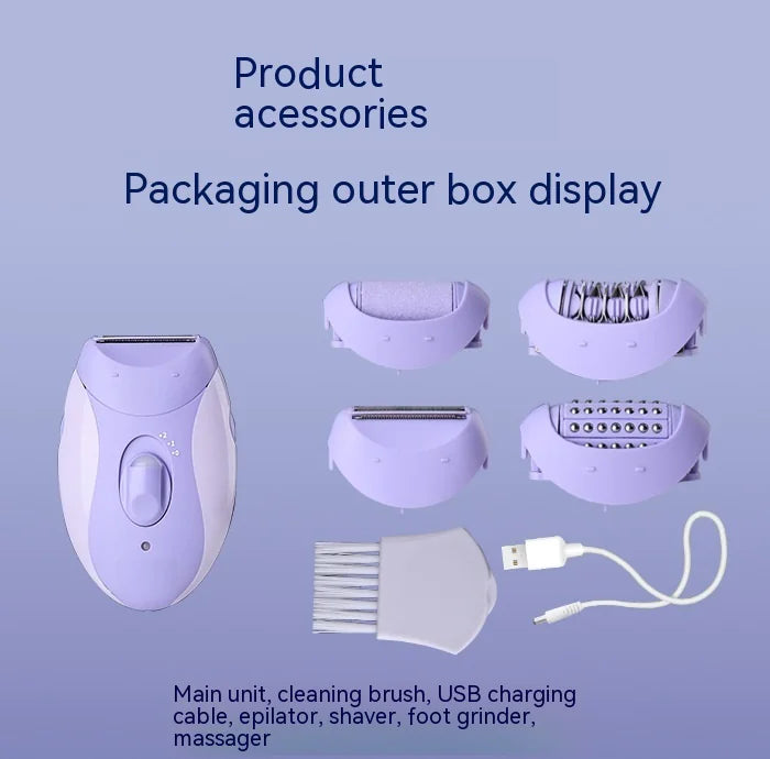 Kemei Epilator 4-IN-1